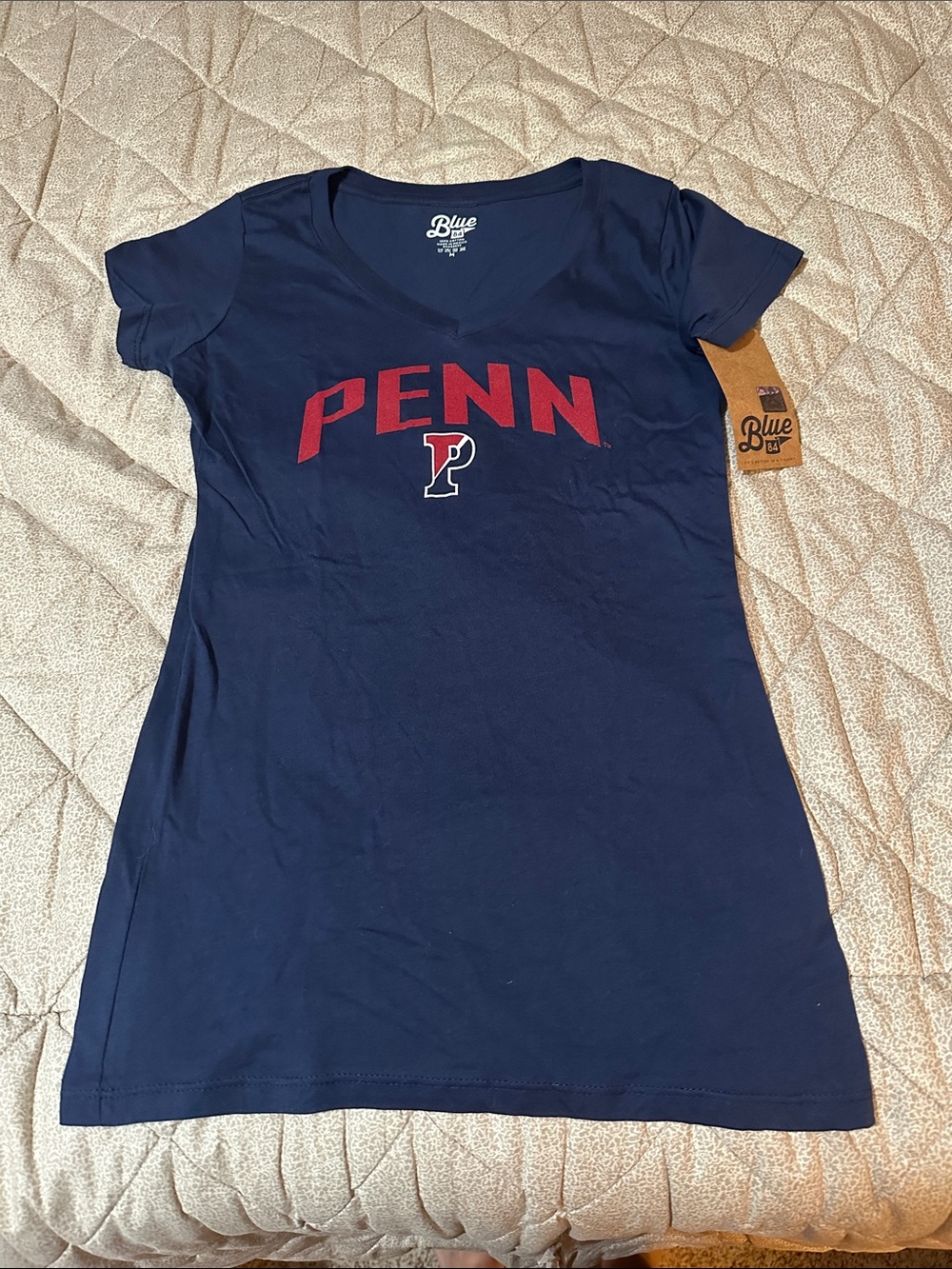 Blue 84 Navy Dress with Red PENN Logo
